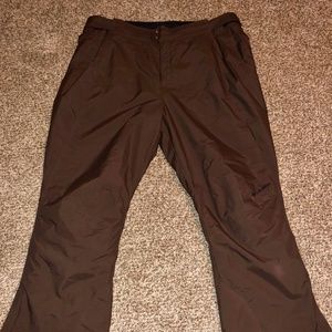 Columbia brown Women's Ski Snow Board Pants